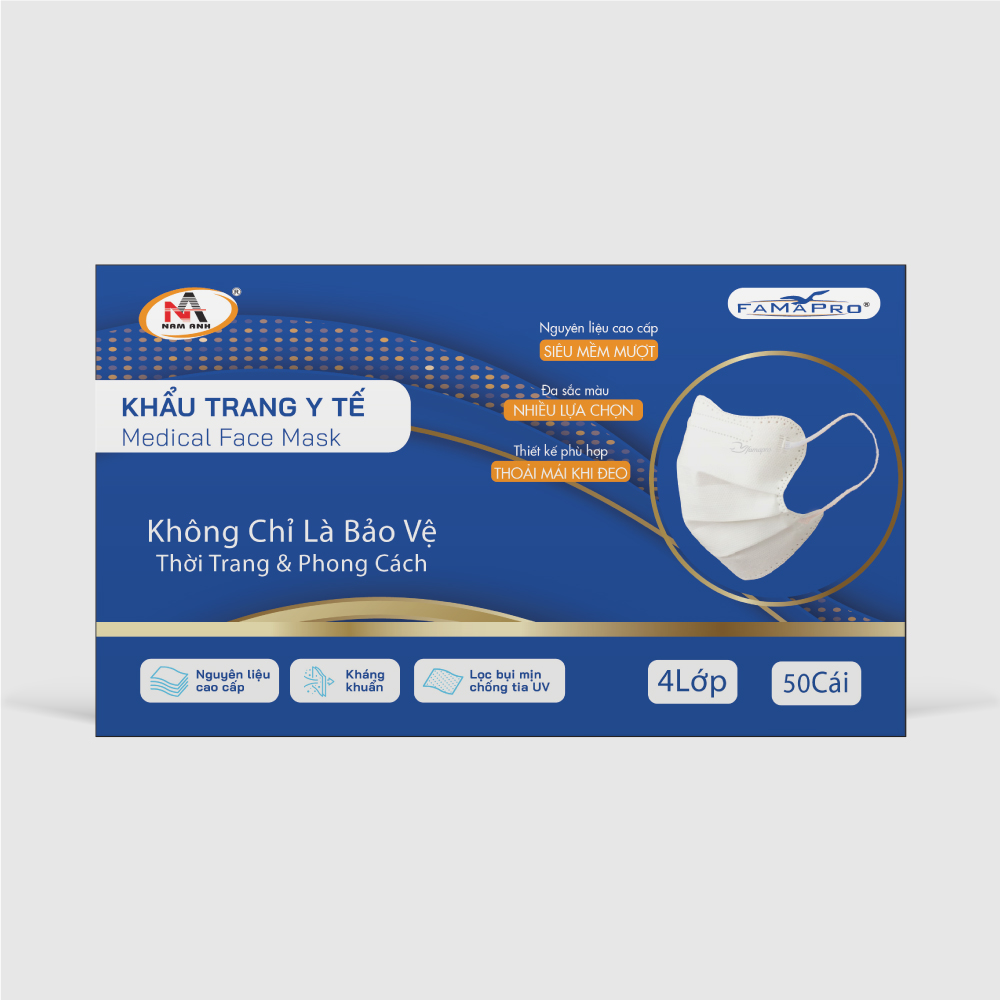 Khẩu trang King Crab Famapro