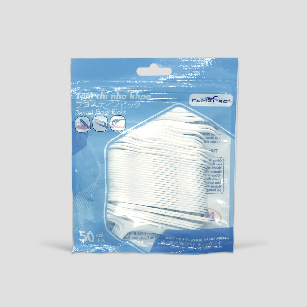 Tăm chỉ nha khoa Famapro 50 cái /túi