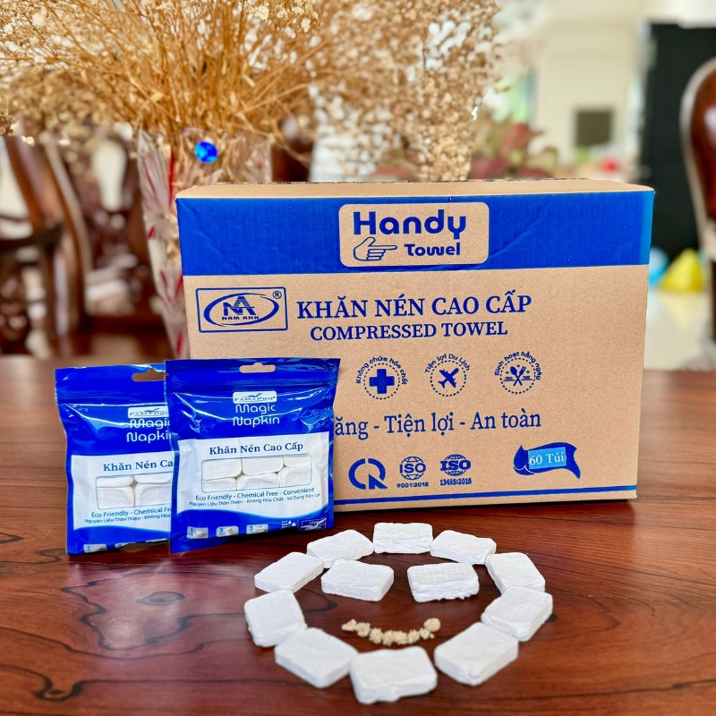 Khăn nén dạng viên Famapro