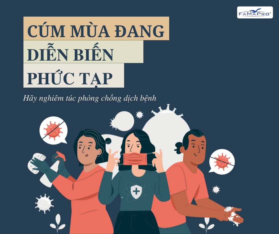 Cúm mùa là bệnh truyền nhiễm do virus cúm gây ra, thường bùng phát mạnh vào mùa thu đông. Hiện nay, số ca mắc cúm đang gia tăng đáng kể, ảnh hưởng đến sức khỏe của nhiều người, đặc biệt là trẻ em, người cao tuổi và những ai có hệ miễn dịch suy yếu.